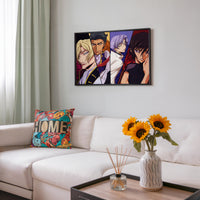 Tableau Code Geass Quatuor Rivaux Roses
