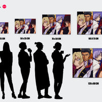 Tableau Code Geass Quatuor Rivaux Roses