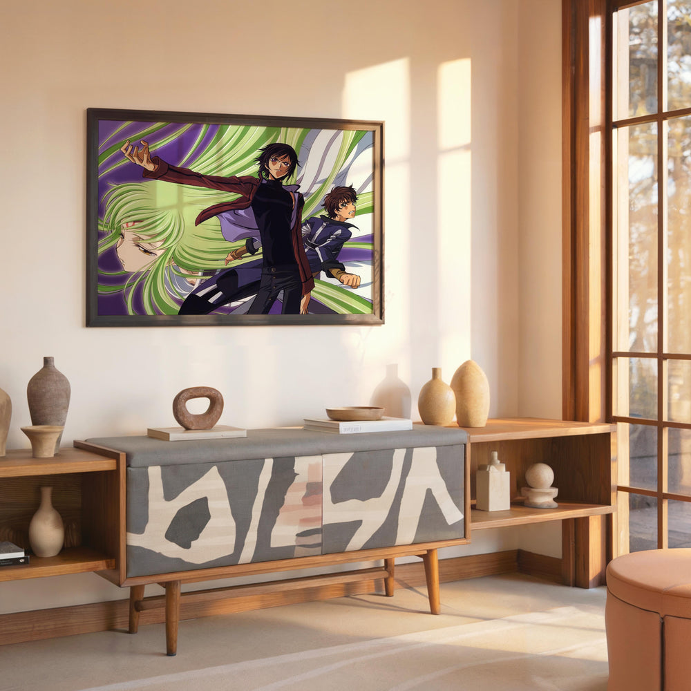 Tableau Code Geass Triade Puissante Etoilee
