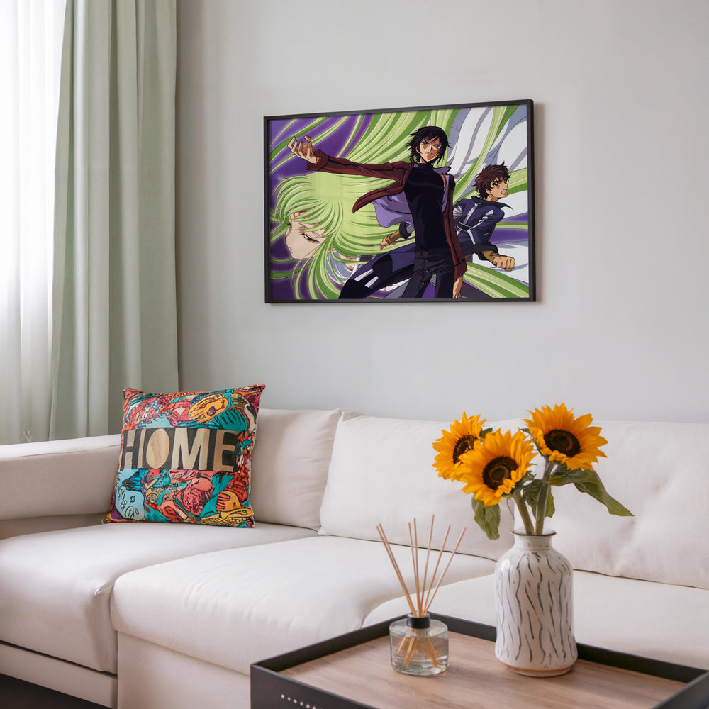 Tableau Code Geass Triade Puissante Etoilee