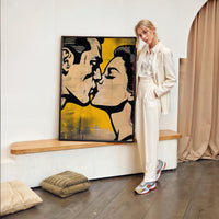 Tableau Baiser Popart