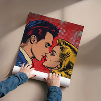 Tableau Romantique Popart