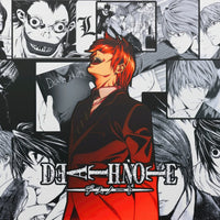 Tableau Death Note Carnet Mysterieux Rouge