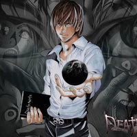 Tableau Death Note Carnet Noir Tenebres