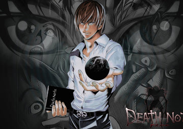 Tableau Death Note Carnet Noir Tenebres