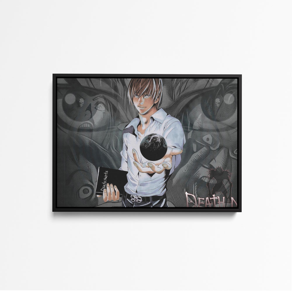 Tableau Death Note Carnet Noir Tenebres