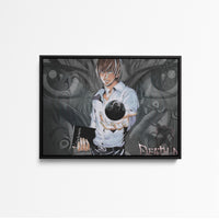 Tableau Death Note Carnet Noir Tenebres