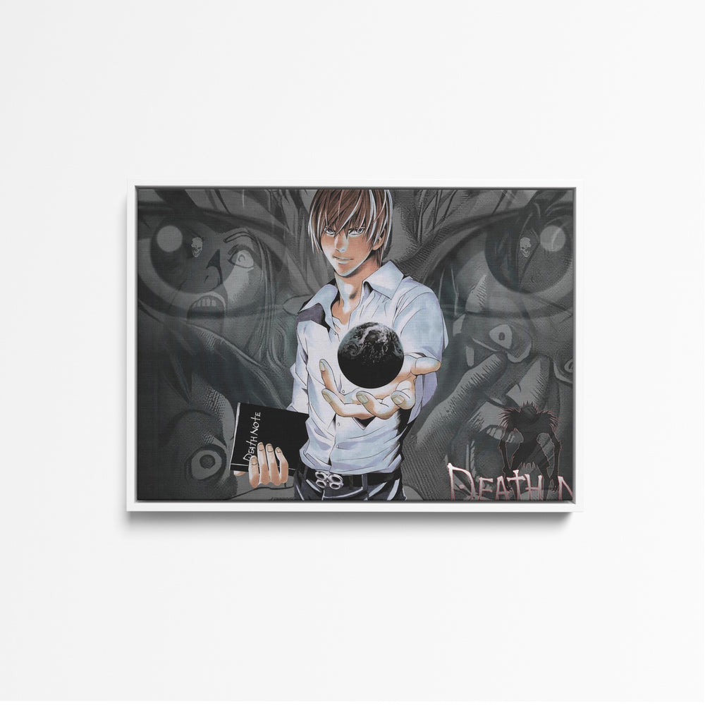 Tableau Death Note Carnet Noir Tenebres