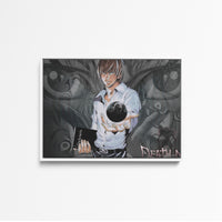 Tableau Death Note Carnet Noir Tenebres