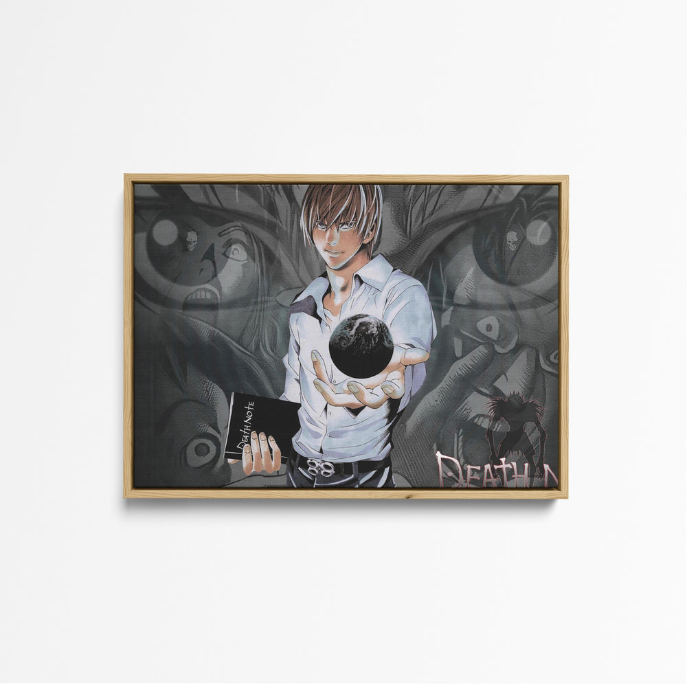 Tableau Death Note Carnet Noir Tenebres