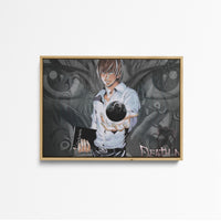 Tableau Death Note Carnet Noir Tenebres
