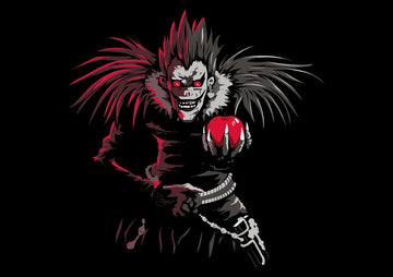 Tableau Death Note Demon Pomme Rouge