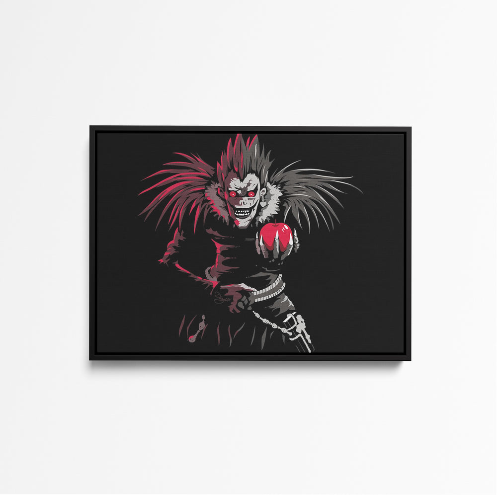Tableau Death Note Demon Pomme Rouge