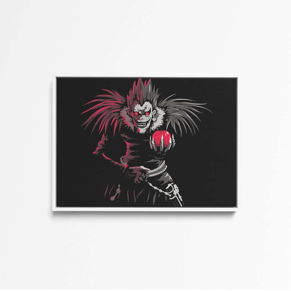 Tableau Death Note Demon Pomme Rouge