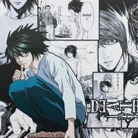Tableau Death Note Detective Pensif Assis