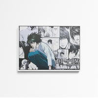 Tableau Death Note Detective Pensif Assis