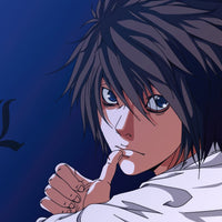 Tableau Death Note Enqueteur Pensif Mysterieux