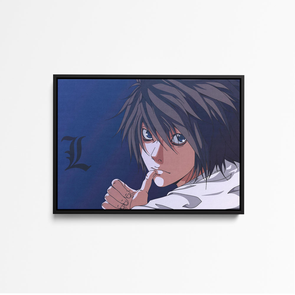 Tableau Death Note Enqueteur Pensif Mysterieux
