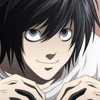 Tableau Death Note Personnage Concentre Souriant