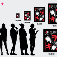 Tableau Death Note Visages Au Stylo - Test Mapping - base image