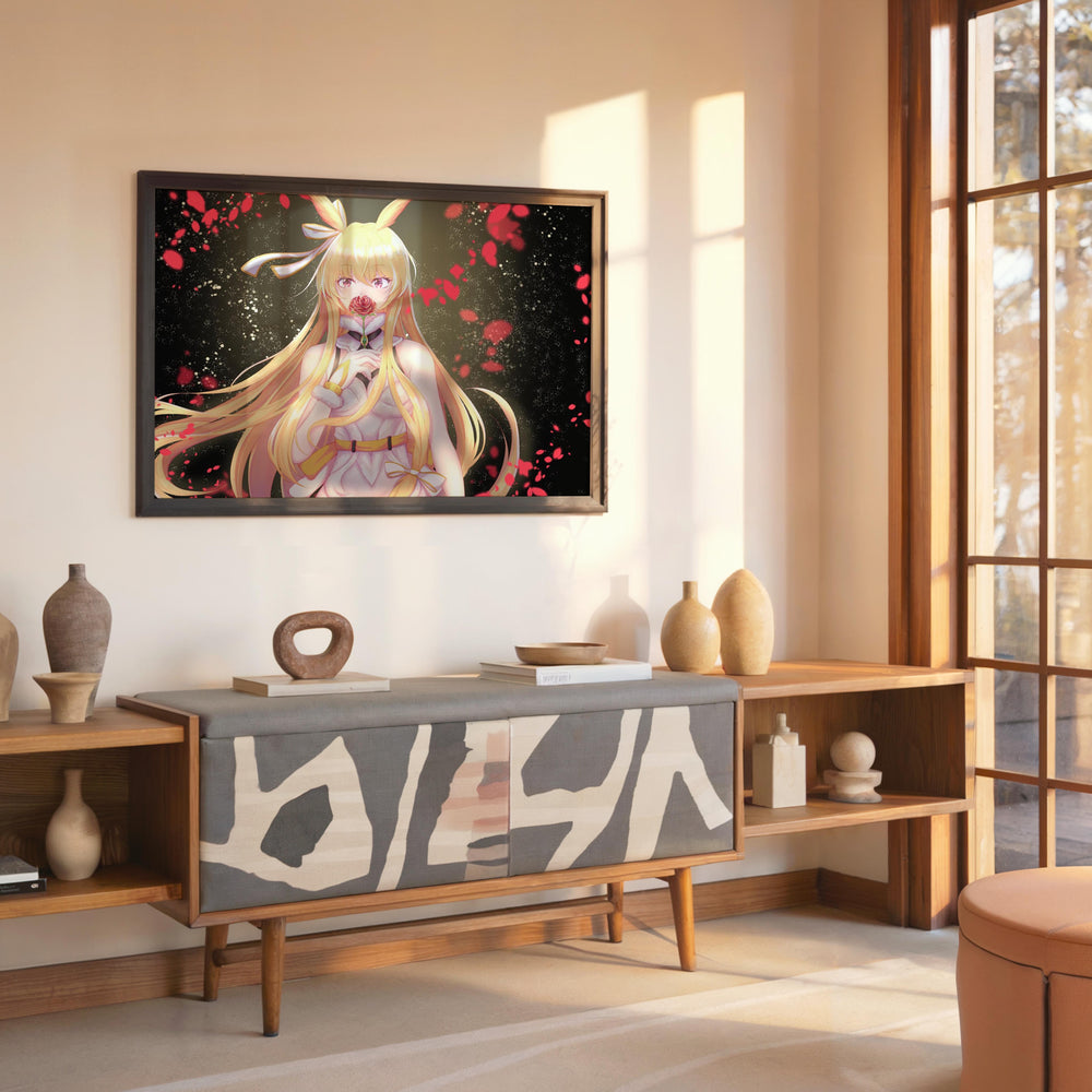Tableau Fategrand Order Fille Rose Eclatante