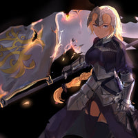 Tableau Fategrand Order Guerriere En Armure 1