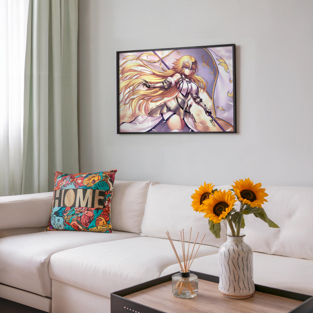 Tableau Fategrand Order Guerriere En Armure 1