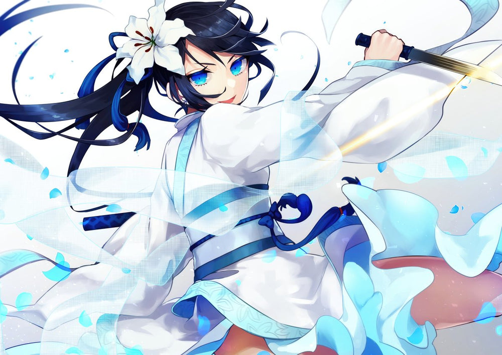 Tableau Fategrand Order Guerriere En Kimono