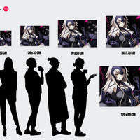 Tableau Fategrand Order Guerriere Masquee Sombre