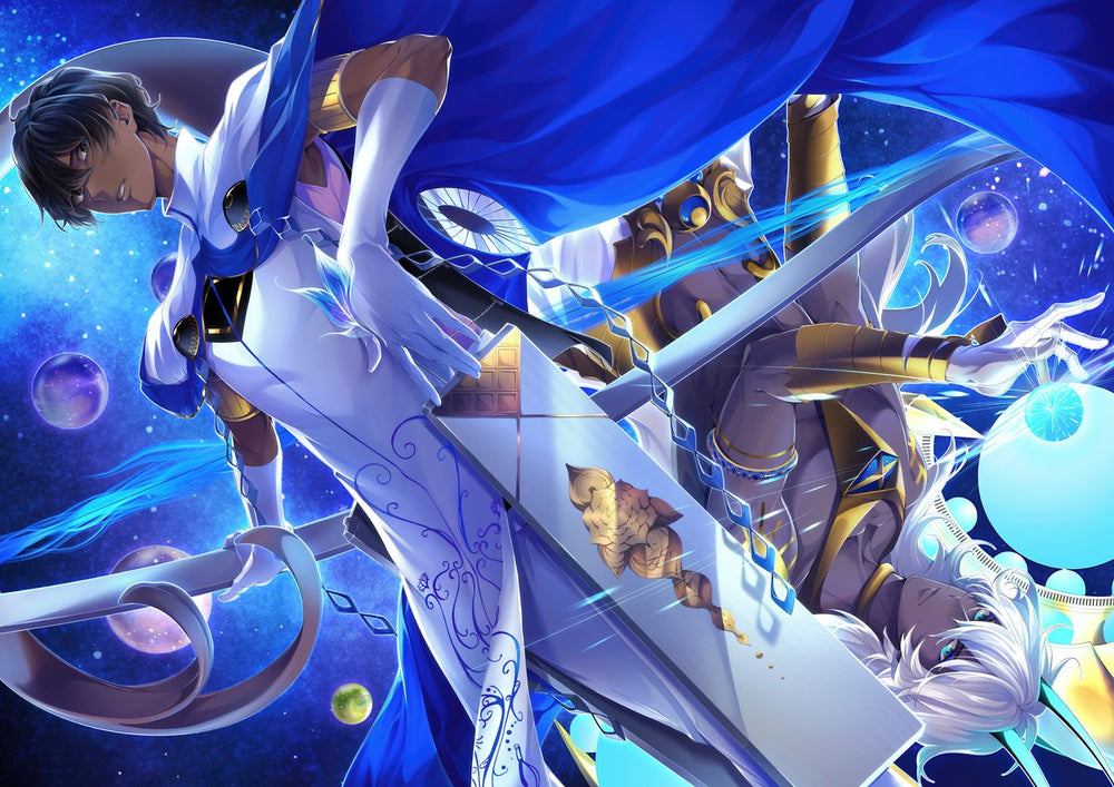 Tableau Fategrand Order Guerriers Cosmiques Mythiques