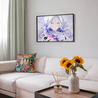 Tableau Fategrand Order Magicienne Fleurissante Souriante