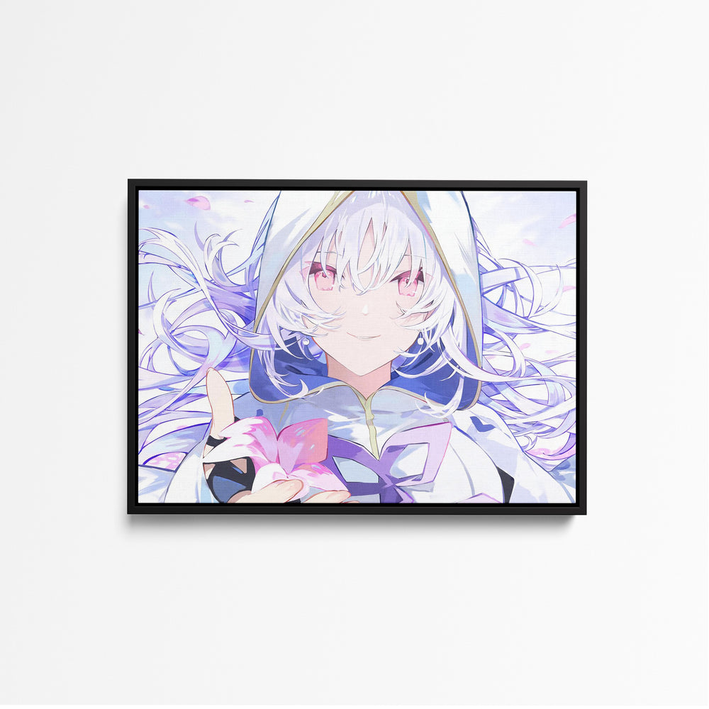 Tableau Fategrand Order Magicienne Fleurissante Souriante