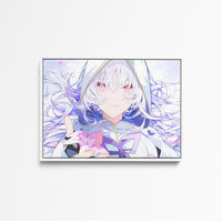 Tableau Fategrand Order Magicienne Fleurissante Souriante
