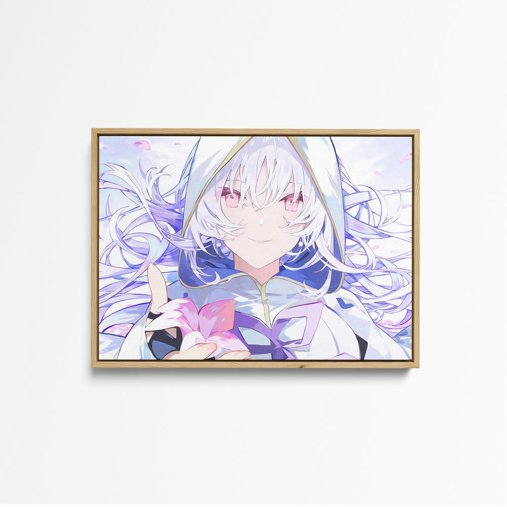 Tableau Fategrand Order Magicienne Fleurissante Souriante