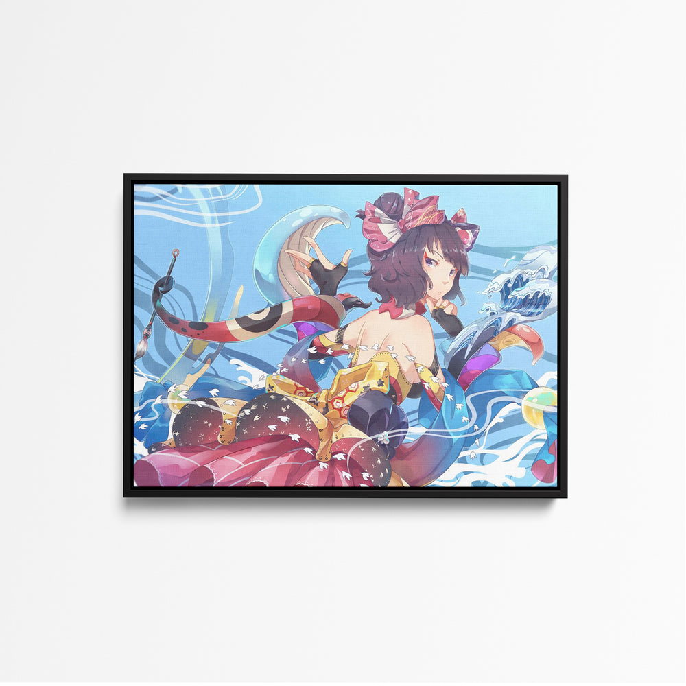 Tableau Fategrand Order Robe Multicolore Flottante