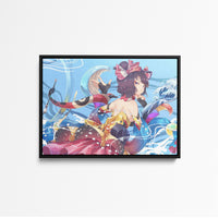 Tableau Fategrand Order Robe Multicolore Flottante