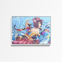 Tableau Fategrand Order Robe Multicolore Flottante