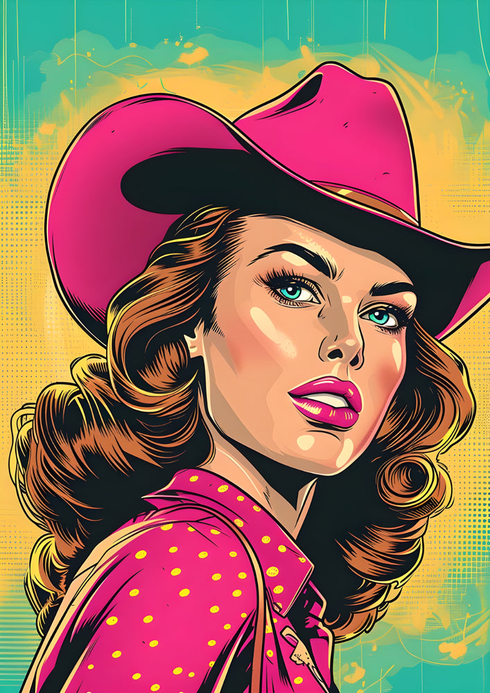 Tableau Cowgirl Popart