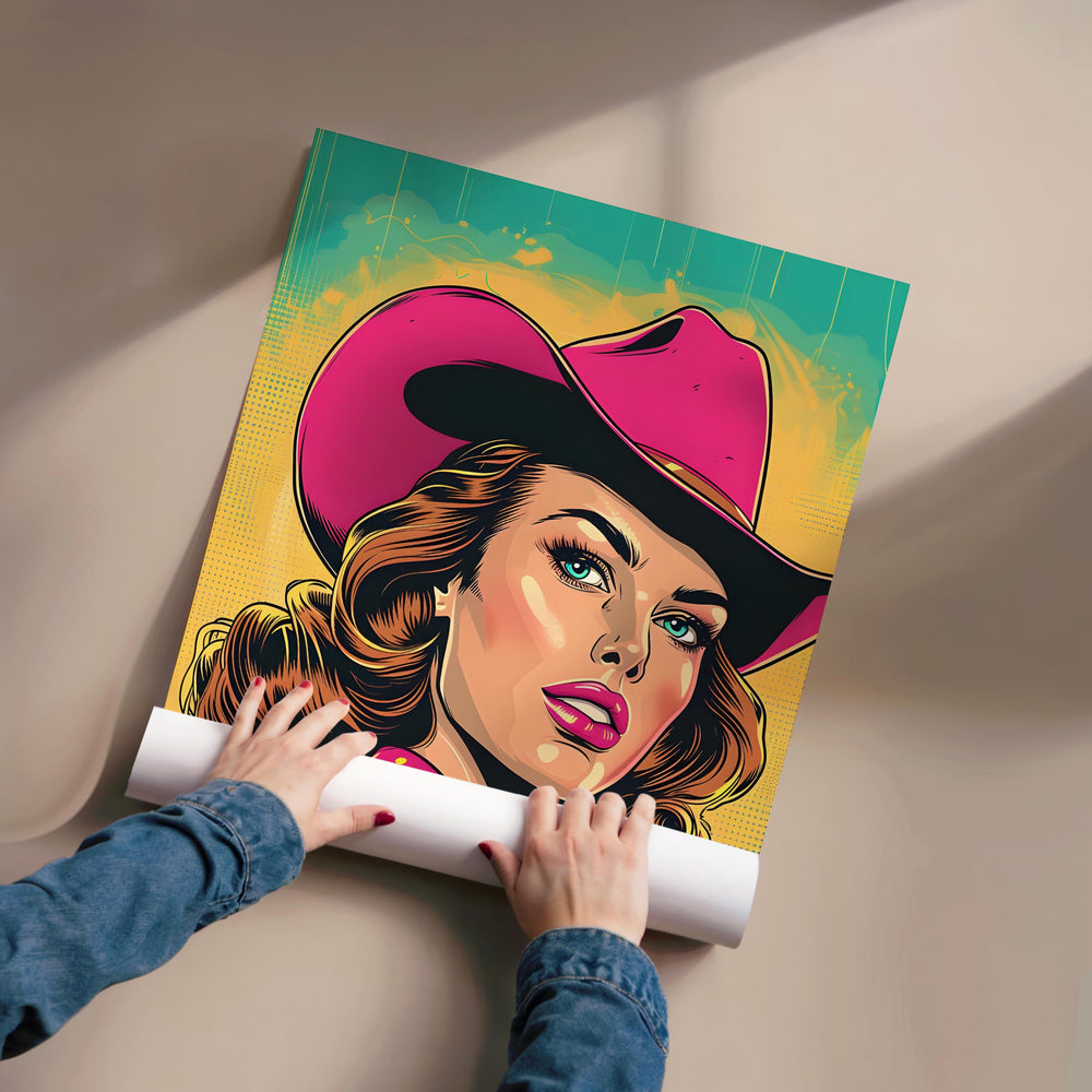 Tableau Cowgirl Popart