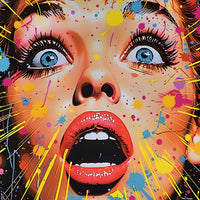 Tableau Pop Art Eclatant