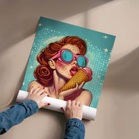 Tableau Pop Art Glace
