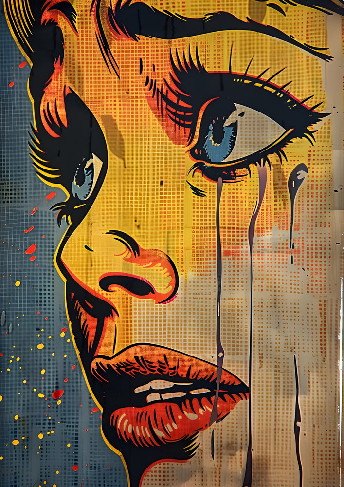 Tableau Pop Art Mysterieux