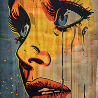 Tableau Pop Art Mysterieux