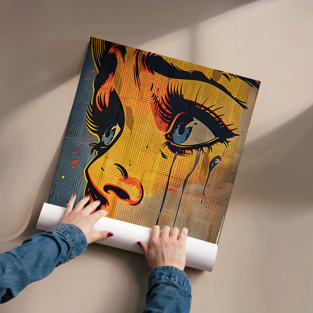 Tableau Pop Art Mysterieux