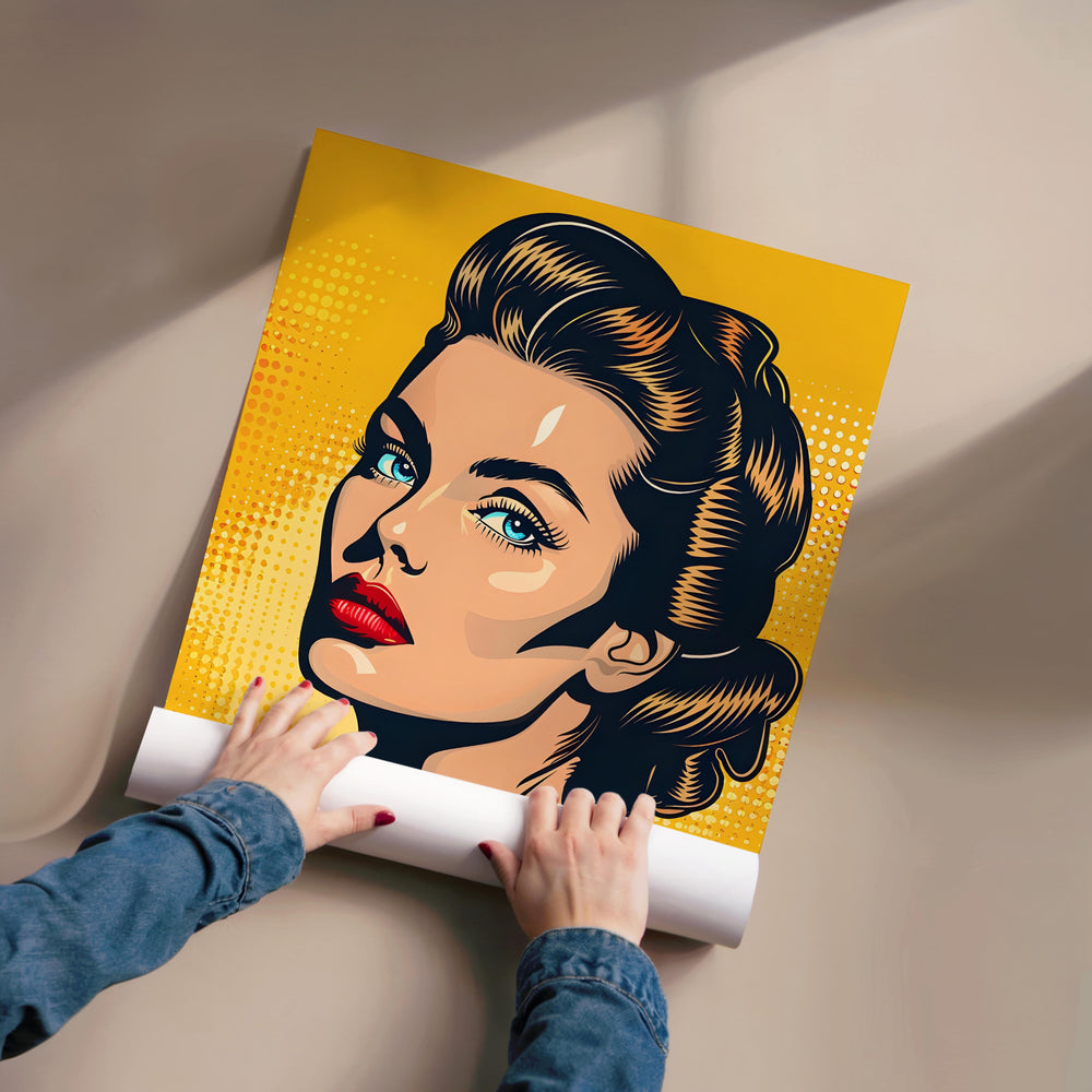 Tableau Pop Art Vibrant