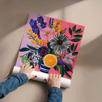Tableau Vase Fruit
