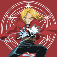 Tableau Fullmetal Alchimiste Eclairs Rituels