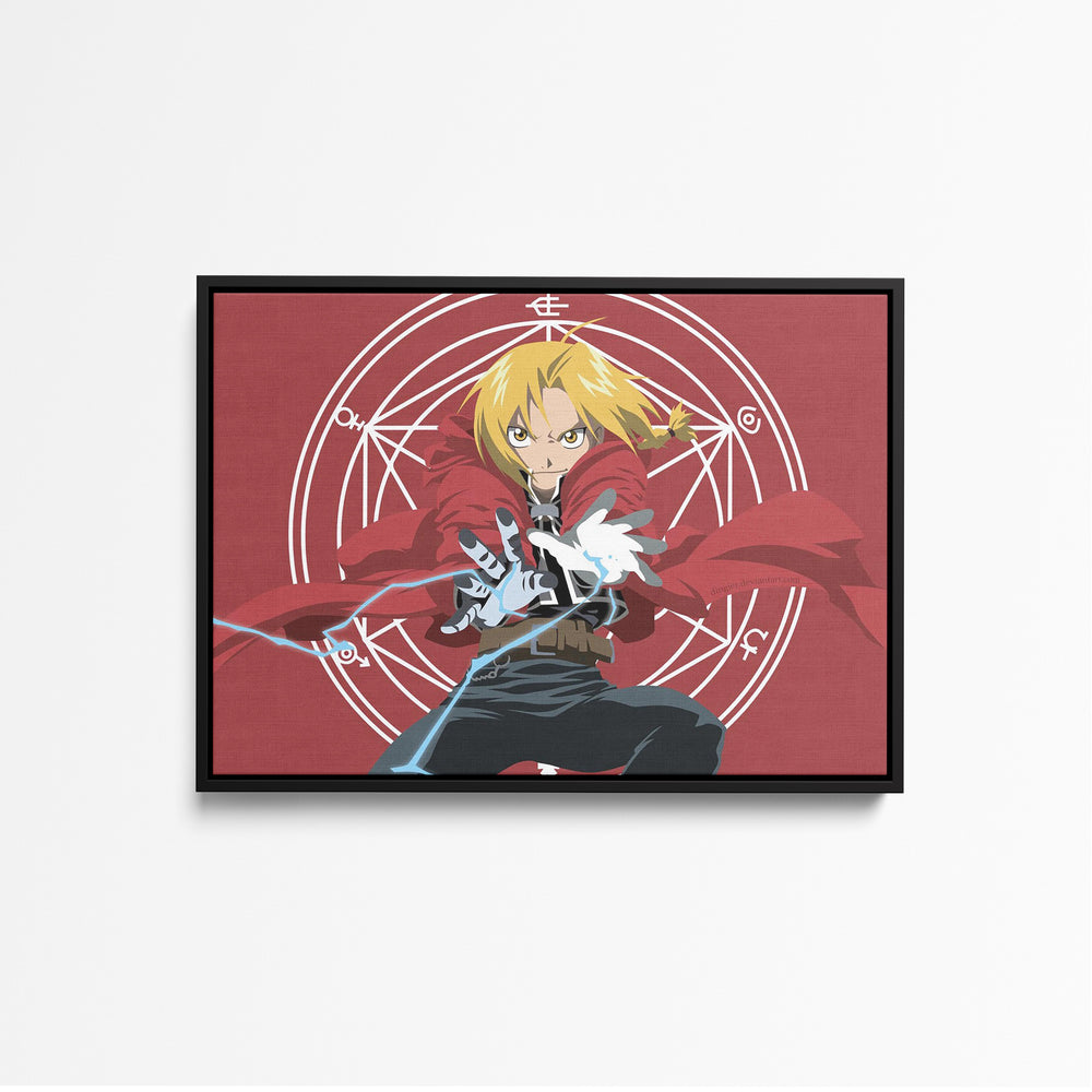 Tableau Fullmetal Alchimiste Eclairs Rituels