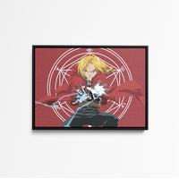 Tableau Fullmetal Alchimiste Eclairs Rituels