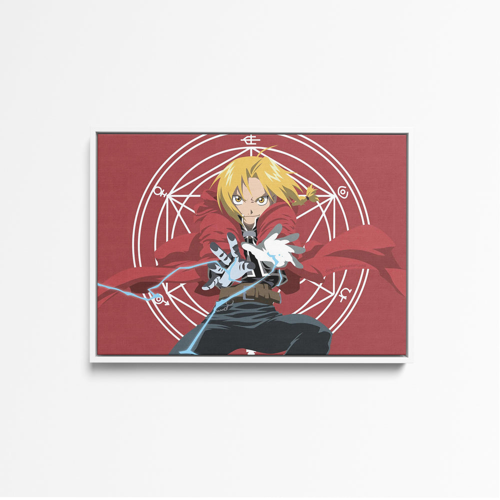 Tableau Fullmetal Alchimiste Eclairs Rituels